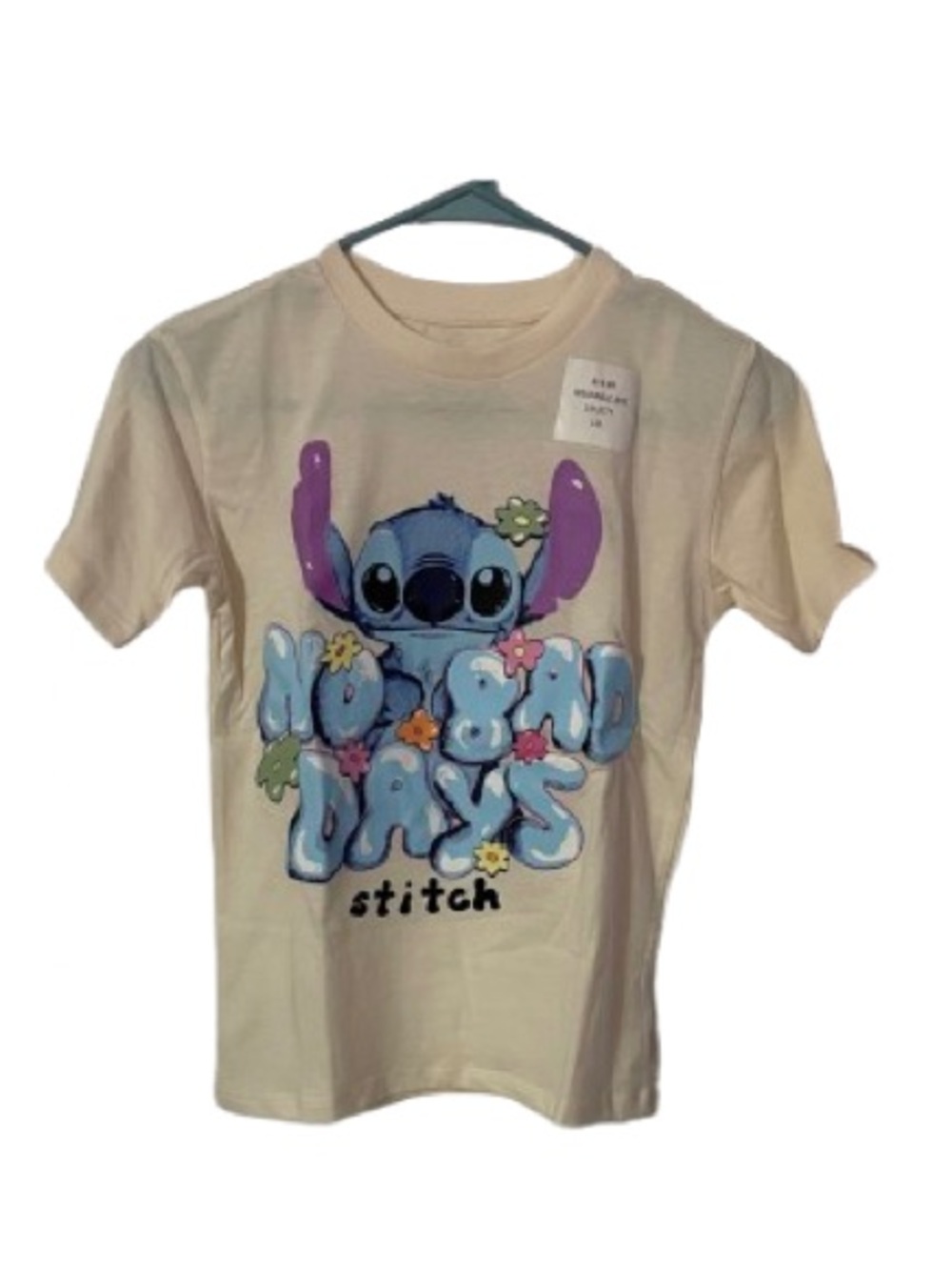 Disneys Stitch Childs T Shirt  Large-NWT